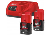 Milwaukee M12NRG-202 Kit de démarrage (12V/2x2,0Ah) 4933459209